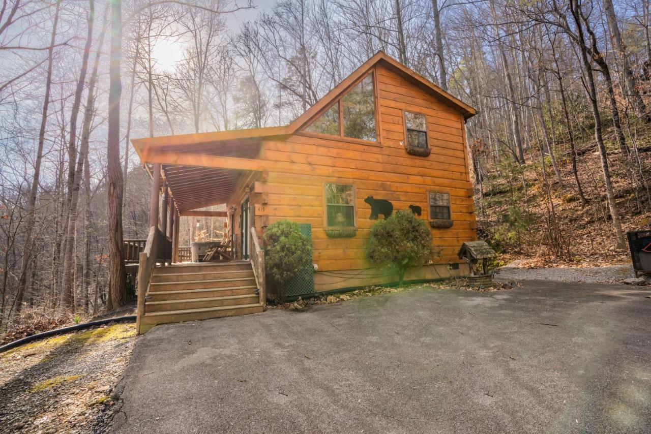 Moonshine Ridge Cabin With Hot Tub And Fire Pit Pigeon Forge Extérieur photo
